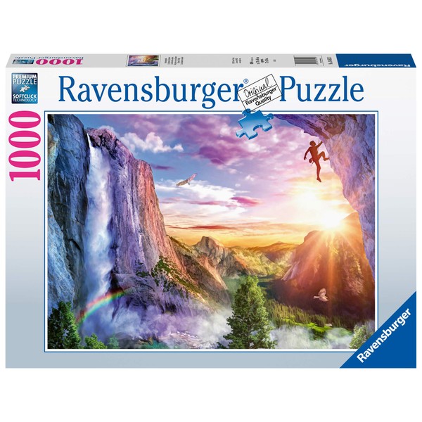 Ravensburger 16452 Climber's Delight 1000 Piece Puzzle for Adults - Every Piece is Unique, Softclick Technology Means Pieces Fit Together Perfectly