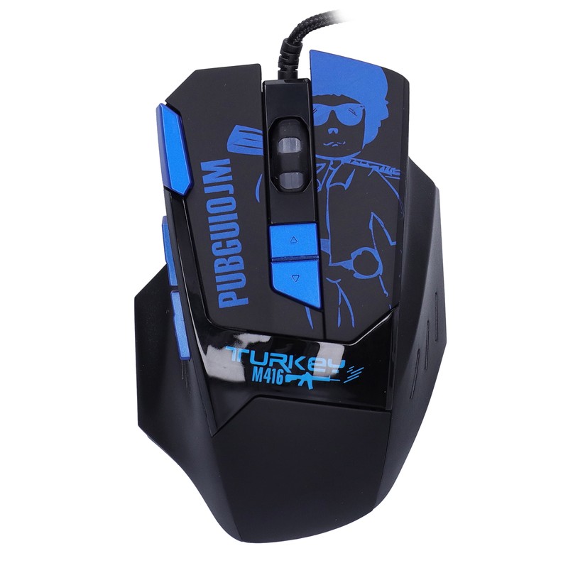 Wired Mouse 8 Keys for ESports Gaming RGB Backlight Cool