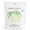 Organic Broccoli Sprout Seeds (8 oz) – Non-GMO, Heirloom Seeds
