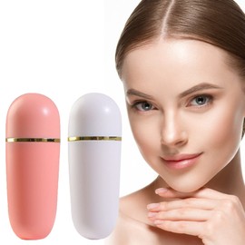 Oil Absorbing Roller, Oil Absorbing Face Roller, Oil Absorbing Volcanic Stone Face Roller, Natural Volcanic Stone Roller, Oil Control Roller, Pack of 2 Matte Face Roller Made of Volcanic Stone