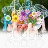 40PCS Transparent Dried Flower Bookmarks, 2024 New Clear DIY Bookmarks