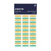 PAPERZIP - India Flags – 48 Stickers for Business, Schools,