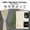 Tiadkh Home Decor Blackout Extra Long Curtains，192" Long Grommet High