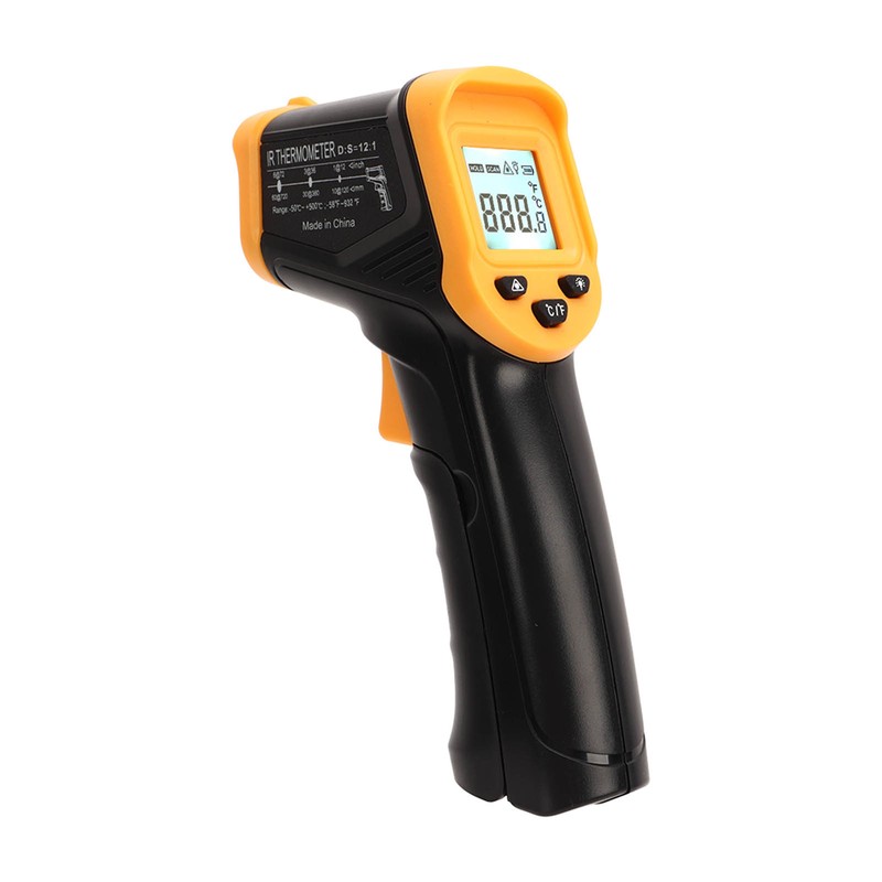 Digital Infrared Thermometer Handheld Non Contact Laser Surface Temp Reader