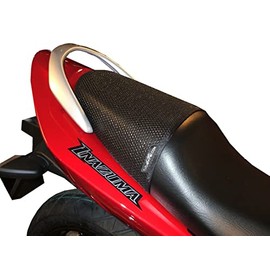 TRIBOSEAT Motorcycle Anti Slip Passenger Seat Cover Compatible With Suzuki Inazuma 250 (2013-2016)