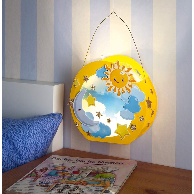 folia 682003 Lantern Cut Canopy Made of Transparent Paper 115
