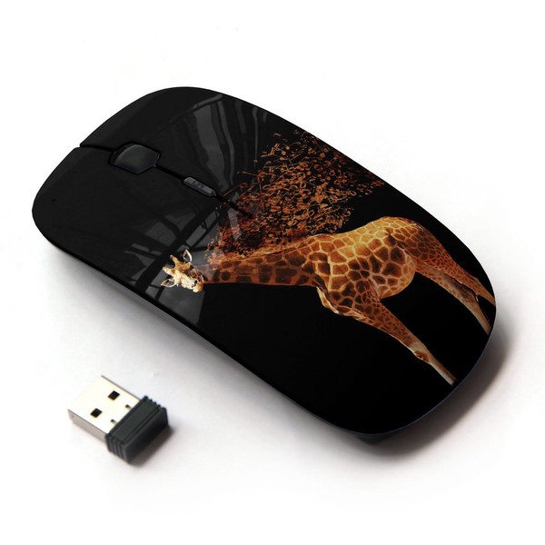 KawaiiMouse [ Optical 2.4G Wireless Mouse ] Cool Glowing Giraffe