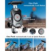 BRCOVAN Motorcycle Phone Mount Holder with Qi 15W Wireless Charger