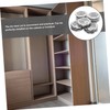 Tofficu 20Pcs Round Stainless Steel Air Vent Covers Ventilation Louvers