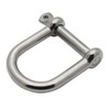 Extreme Max 3006.8234 BoatTector Stainless Steel Wide D Shackle -