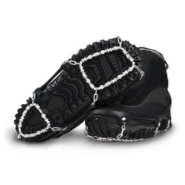 Icetrekkers Diamond Grip Traction Cleats, Medium, Black (UK 5-8) (EU 38-42)