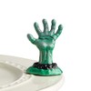 Nora Fleming Hand-Painted Mini: Haunted Hand (Scary Zombie Hand) A210