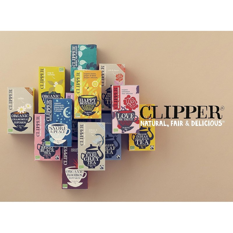 Clipper Organic White Tea 40P with Special Open Date Seal