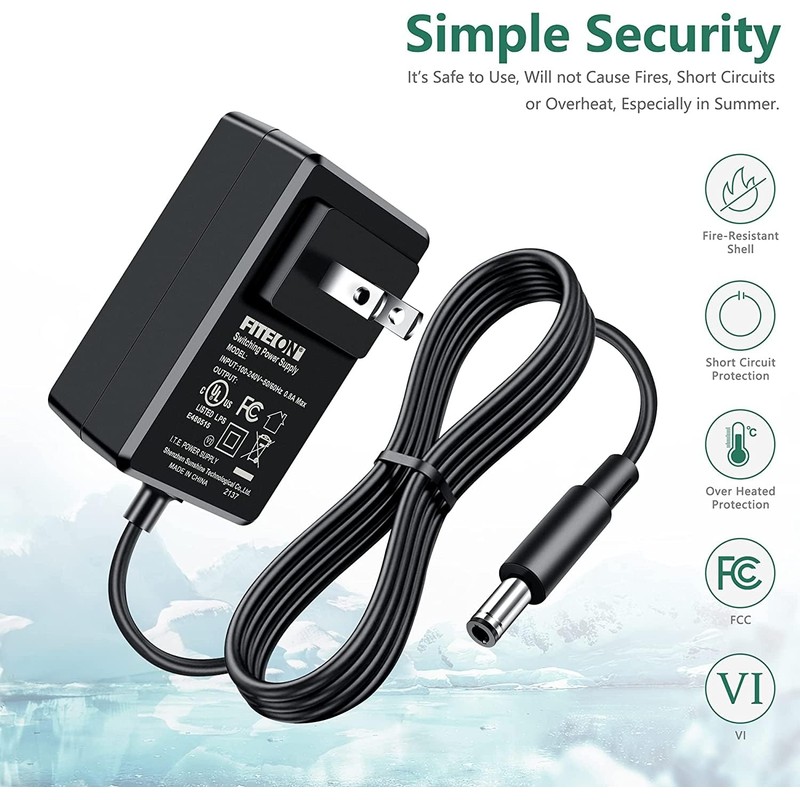 FITE ON DC 9V Adapter Compatible with ChickenGuard Automatic Chicken