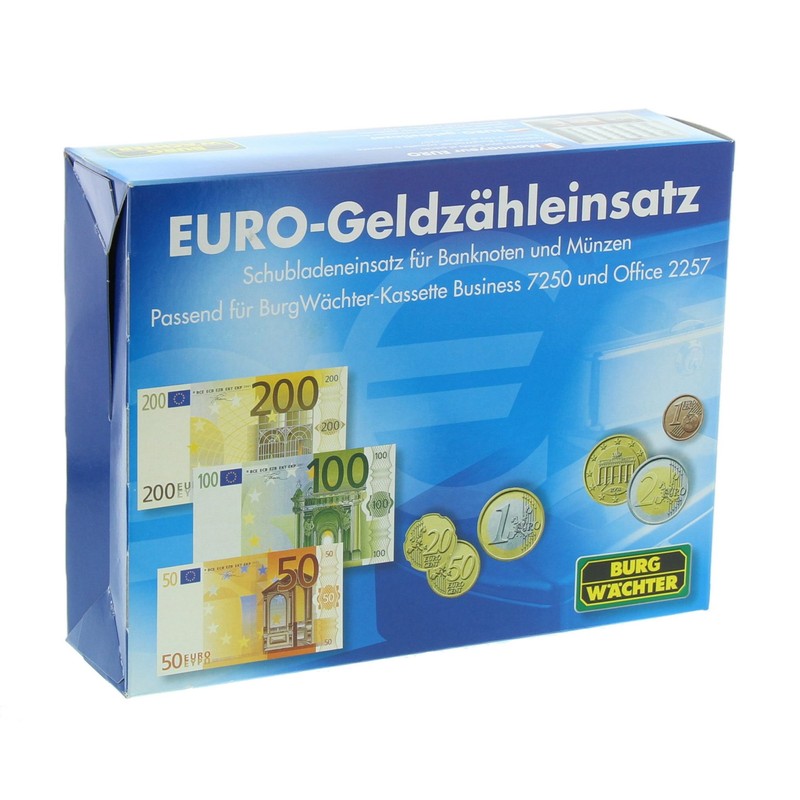 Burg Wächter ZE 250 Euro Counting Insert for Business 7250