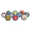 Royal Kraft Vintage Ceramic Pull Knobs for Kitchen Cabinets, Doors