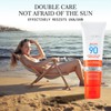 Sun Cream SPF 90,Face Sun Lotion Cream with SPF90,Suncream for
