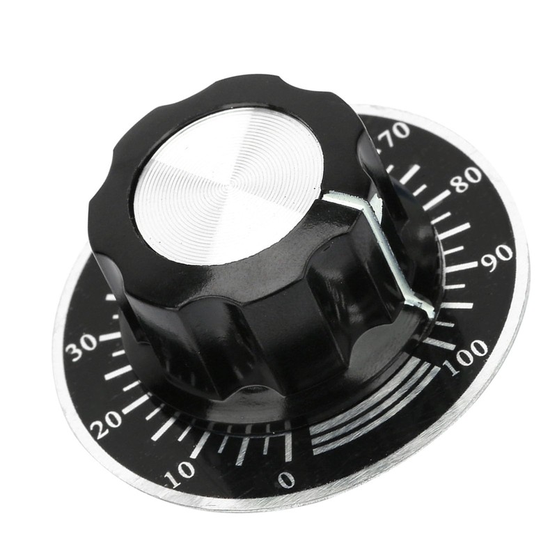 MF A03 Potentiometer Knurled Knobs Volume Control Cap Digital Dial