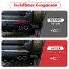 Linskip Rear Fog Light Covers Compatible With 2021 2022 2023