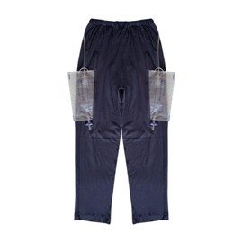 Urine Bag Pants for Elderly/Men/Women, Incontinence Care Trousers, Catheter Leg Bag Pants with 2 Hidden Pockets, XL