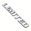 2pcs Limited Metal Emblem Badge Letter Plate Side Rear Trunk