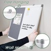 Combination Magnetic Whiteboard & Fabric Board,Dry Erase Board Bulletin Board