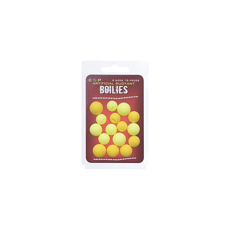 ESP Artificial Buoyant Boilies c/o Reelfishing (Yellow & Fluoro Yellow)