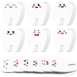 Resholder 24 Pcs Dental Assistant Week Sticky Notes Tooth Sticky Notepad Dental Assistant Gifts Funny Dental Office Staff Gifts for Message Reminder Gifts Diary Lists Schedules Office