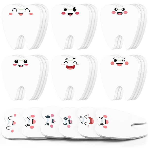 Resholder 24 Pcs Dental Assistant Week Sticky Notes Tooth Sticky