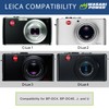 Wasabi Power Battery (2-Pack) and Charger for Leica BP-DC4, C-Lux