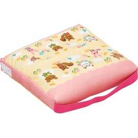 Marushin 0165016000 School Cushion, Piccolino, Nature Friends, Girls, Kindergarten, School Entrance Preparation, Kindergarten, Elementary School, H11.8 x W11.8 x D 2.0 inches (30 x 30 x 5 cm)