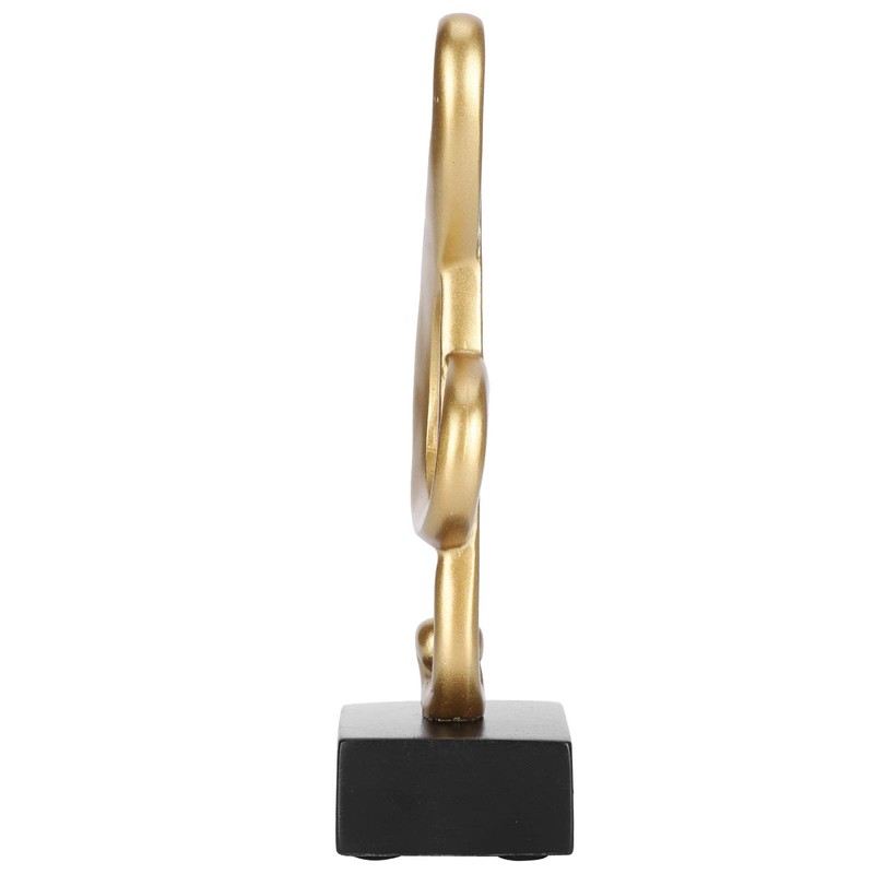 Hapivida Modern Decorative Sculptures, Music Note Statue, Music Figures, Sculpture,