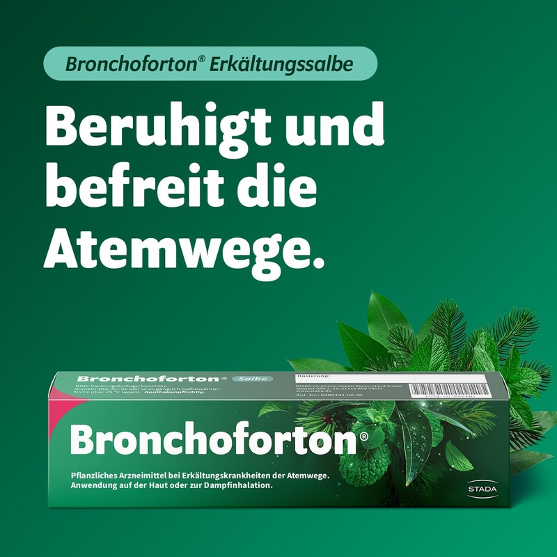 Bronchoforton Ointment, 100g