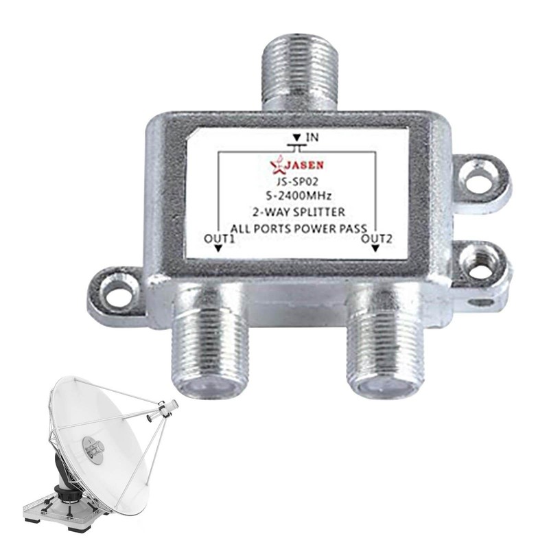 2 in 1 2 Way Port - Dual-use TV Signal