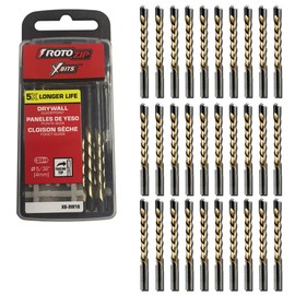 Roto-Zip X-Bits for Drywall Routers and Roto Tools - 5/32" Guide-Point Cutout Bits (30-Pack)