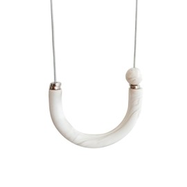 Breastfeeding Necklace with Marble silcione, Sensory Toy for Baby, Nursing Accessory for Mom