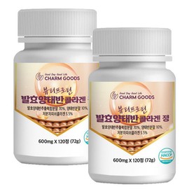 [Chamgoods] Fermented Sheep Placenta Collagen 120 tablets, 2 boxes / [참굿즈] 발효 양태반 콜라겐 120정 2통