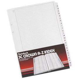 Rexel Twinlock Crown 3C Refill Sheets 5 Cash Column (Pack of 100 Sheets)