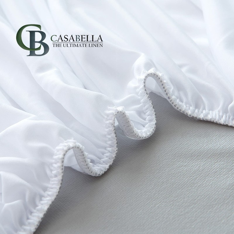 Casabella Extra Deep Quilted Matress Protector 12" Fitted Bed Cover