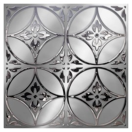 Main Street 24-Pack of 8 x8 Peel and Stick Backsplash Wallpaper Tiles – Floral Circles Design – Removable Self Adhesive Wall Tile for Kitchen, Renter-Friendly for Your Home and DIY Projects