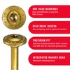 GRK Fasteners RSS 5/16 x 4 Inch, Structural Screws, 100