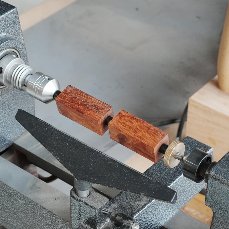 BMWOOD Pen Mandrel Simple Kit MT2 Morse Taper for Woodturning