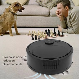 Aspirador Robot, USB, Aspiradoras Robóticas Aspiradoras de Carga Mini Robot de Barrido Inteligente Multifuncional, Aspiradora de Alfombras de Azulejos para Pisos de para el