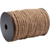 Natural Jute Twine Rope for Crafting (Brown, 100 ft)