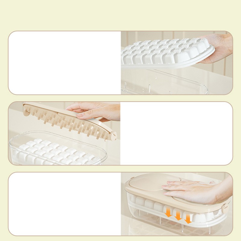 32 Grids Silicone Ice Cube Tray Food Grade Square Easy