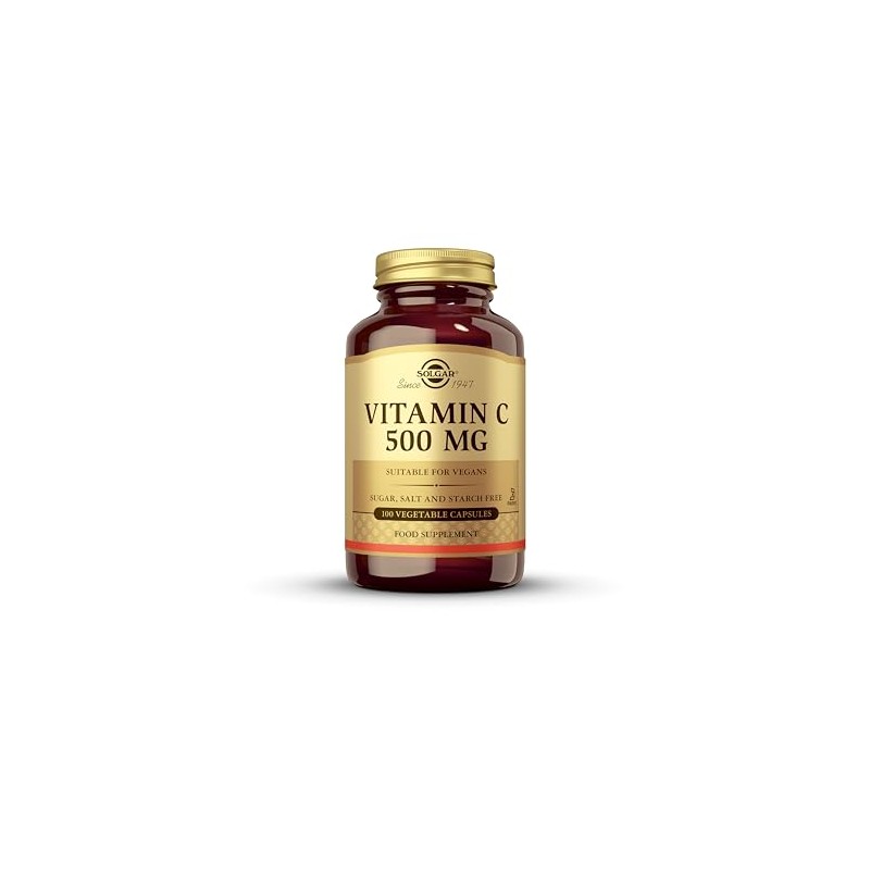 Solgar 500 mg Vitamin C - 100 Veg Capsules
