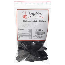 KDA Seefelder Salty Liquorice Corners 100 g