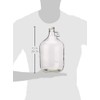 FastRack Glass Water Bottle Includes 38 mm Metal Screw Cap,