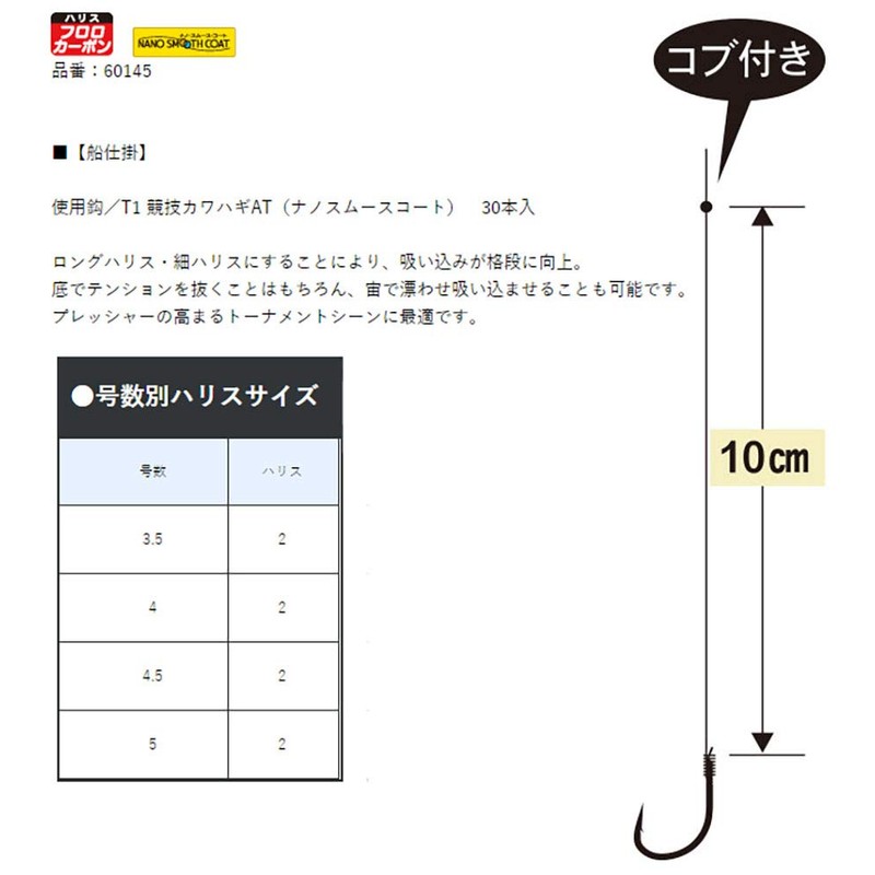 Gamakatsu FK147 4.5-2 Competition Filefish AT, 30 Pieces, Harris 3.9