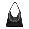 Vesaneae Woven Leather Tote Bag, Shoulder Bag for Women, Soft